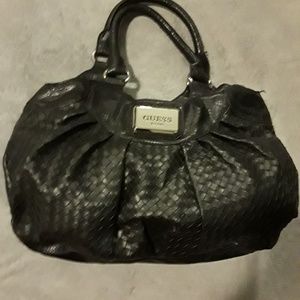 Guess black purse